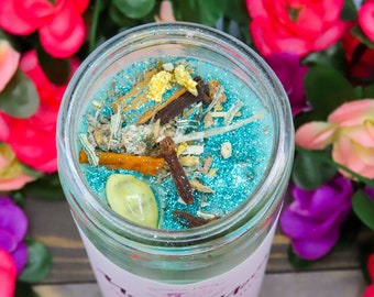 Money Moves: Intention Candle | 7 Day Ritual Candle | Money Spell | Candle for Abundance, Prosperity, & Wealth | Money Candle