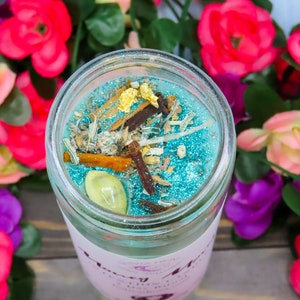 Money Moves: Intention Candle | 7 Day Ritual Candle | Money Spell | Candle for Abundance, Prosperity, & Wealth | Money Candle