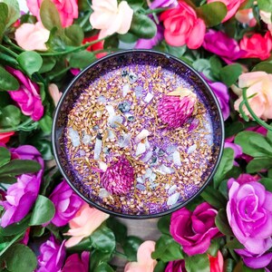 Divine Goddess: Intention Candle for Self-Confidence | Divine Feminine Ritual Candle | Handmade Soy Crystal Candle