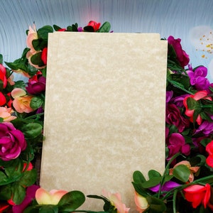 13 Pieces of Spell Writing Paper 'Parchment' Antique Look Paper Ritual Paper Intention Paper Spell Paper image 7