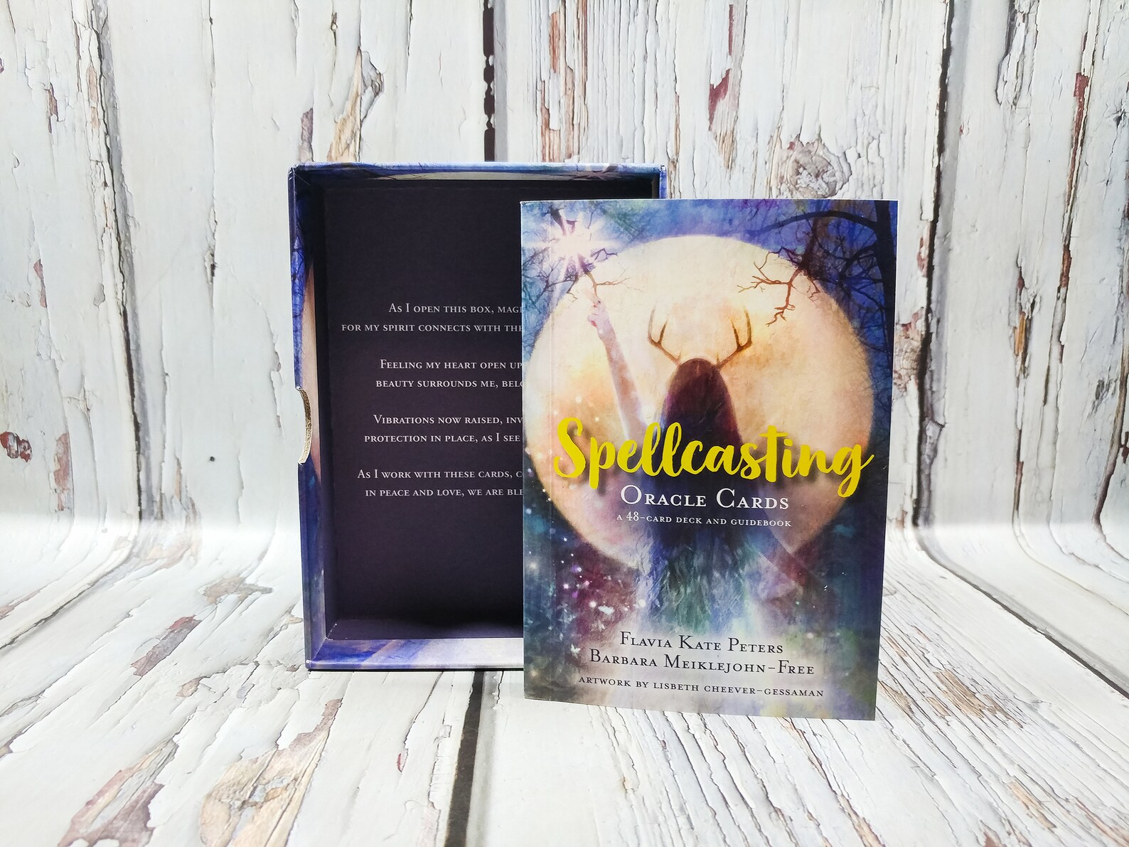 Spellcasting Oracle Cards A 48card Deck and Guidebook by Flavia