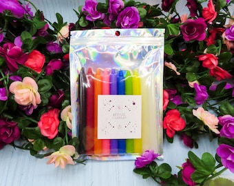 Set of Ritual Candles | 10 Pack of Ritual Candles in 10 Colors | Spell Candle Set | Small Taper Candles