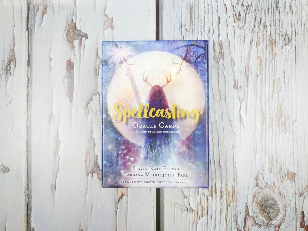Spellcasting Oracle Cards A 48card Deck and Guidebook by Flavia