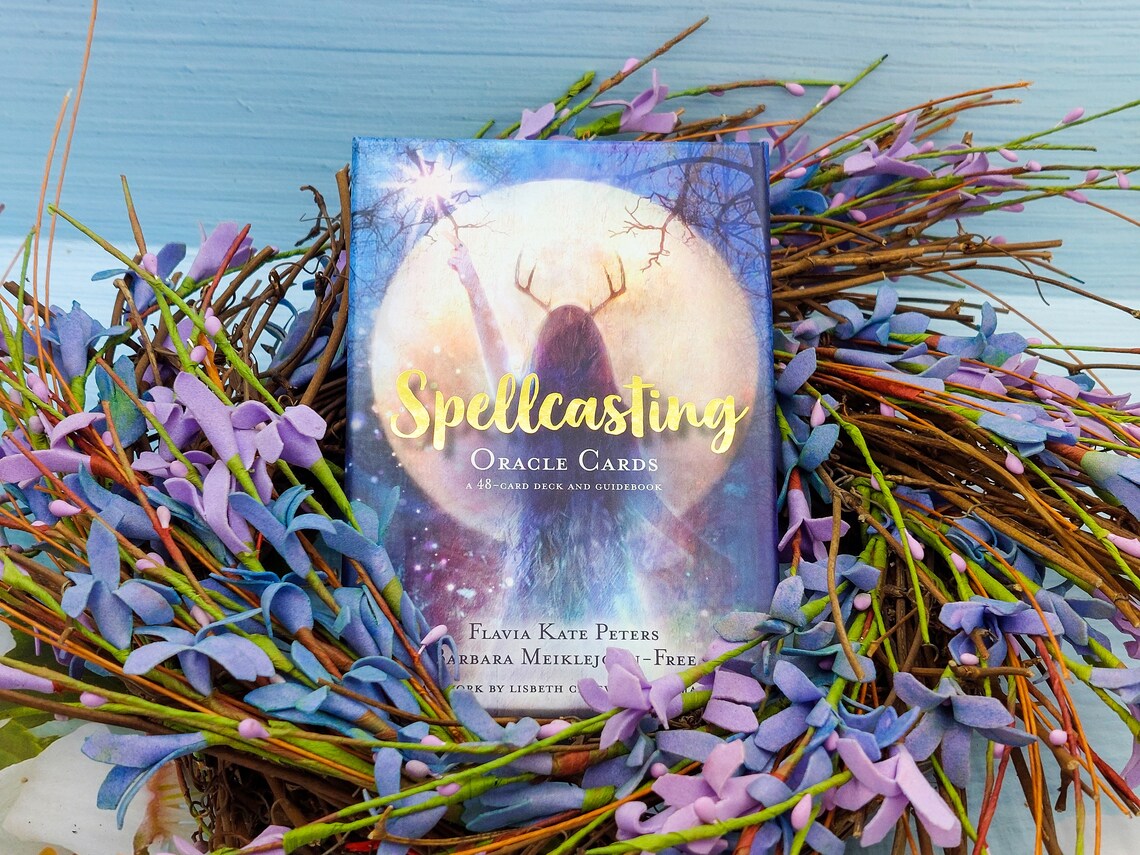 Spellcasting Oracle Cards A 48card Deck and Guidebook by Flavia