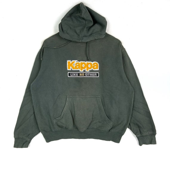Vintage KAPPA Hoodies Big Logo Pullover Hiphop Swag Streetwear Vintage Clothing