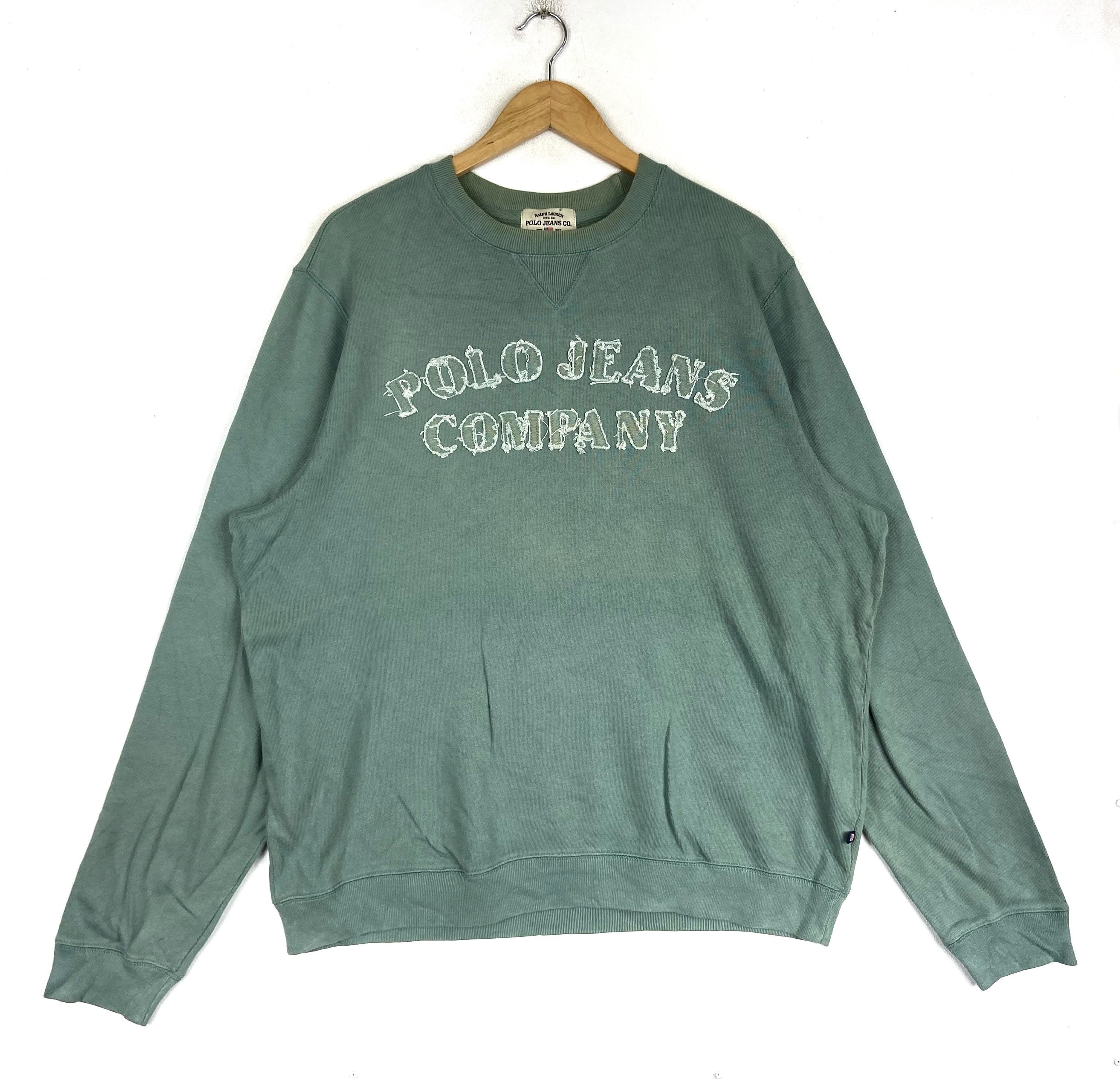美品❗️Polo 1992 Stadium Crew neck Sweat Vintage* POLO RALPH LAUREN STADIUM P WING 1992 SWEATSHIRT