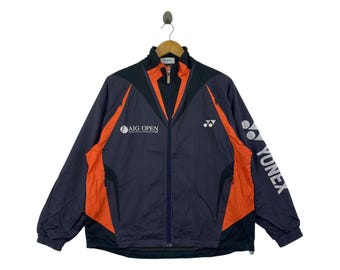 YONEX　DOUBLE HEAT CAPSULEジャケット Vintage!! Yonex Heat Capsule Colour Block Windbreaker Jacket