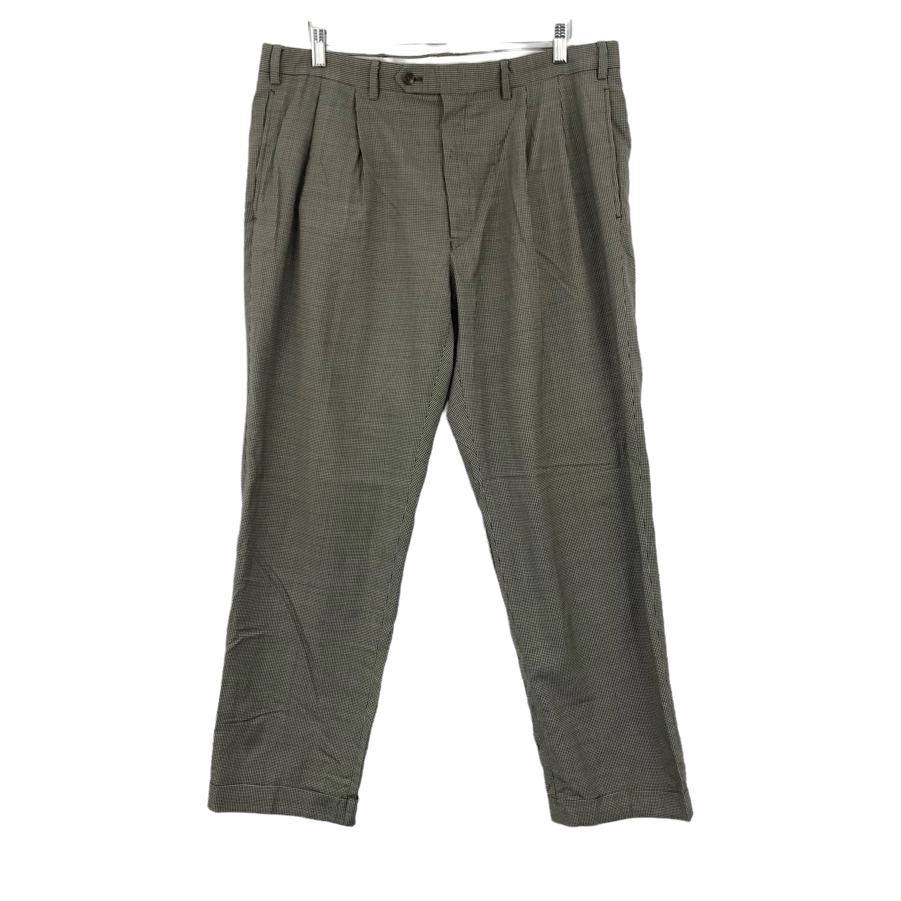 【日本製】90s〜 Polo Ralph Lauren wool slacks Vintage 90s Lauren RALPH LAUREN Pants Trousers Wool Green