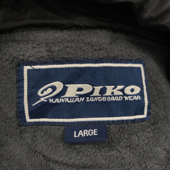 Vintage PIKO Hawaiian Longboard Wear Jacket Sherpa Li… Gem