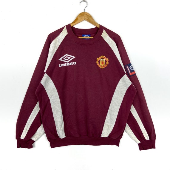 Vintage Manchester United Sharp Umbro Training Swe