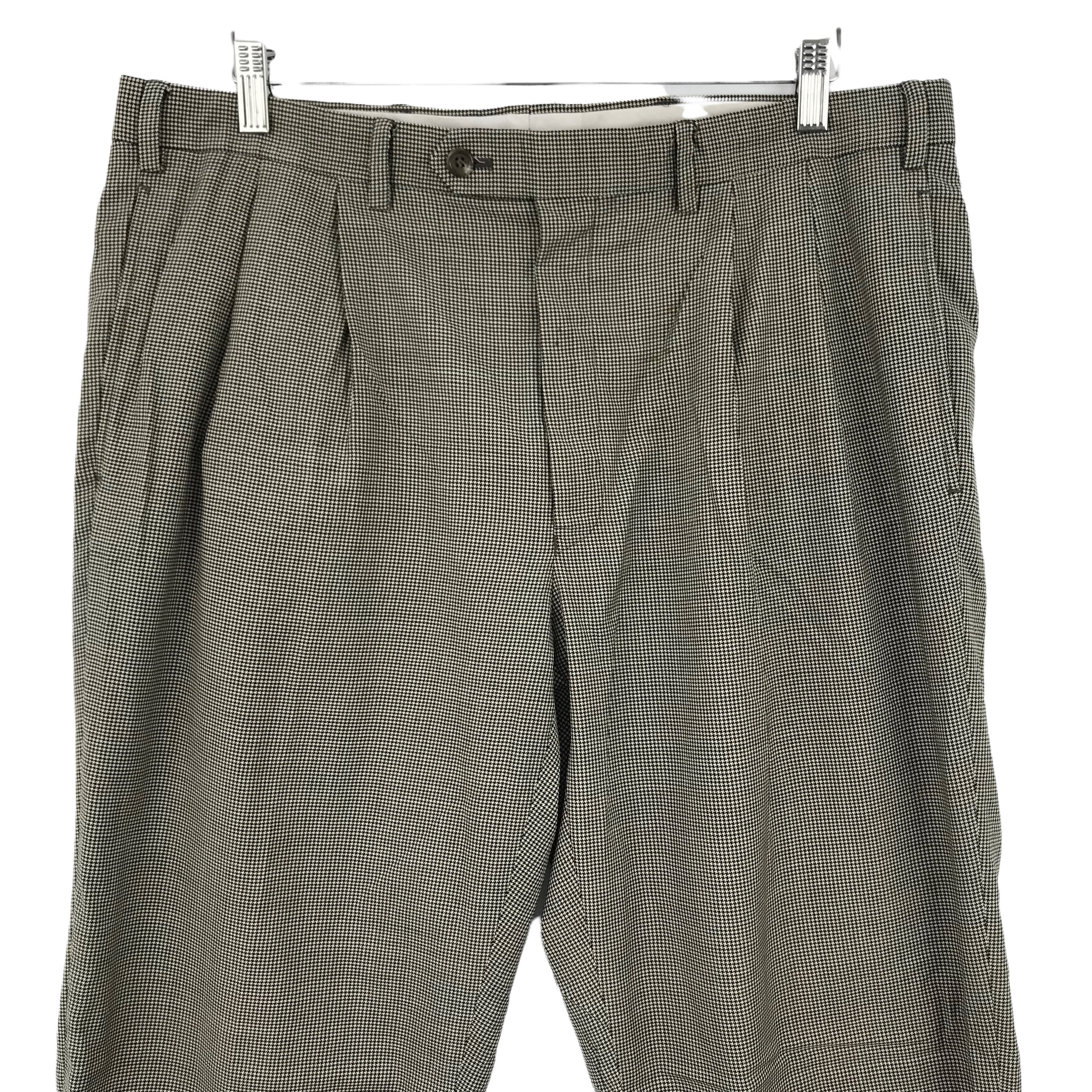 Vintage 90s Lauren RALPH LAUREN Pants Trousers Wool Green Tag