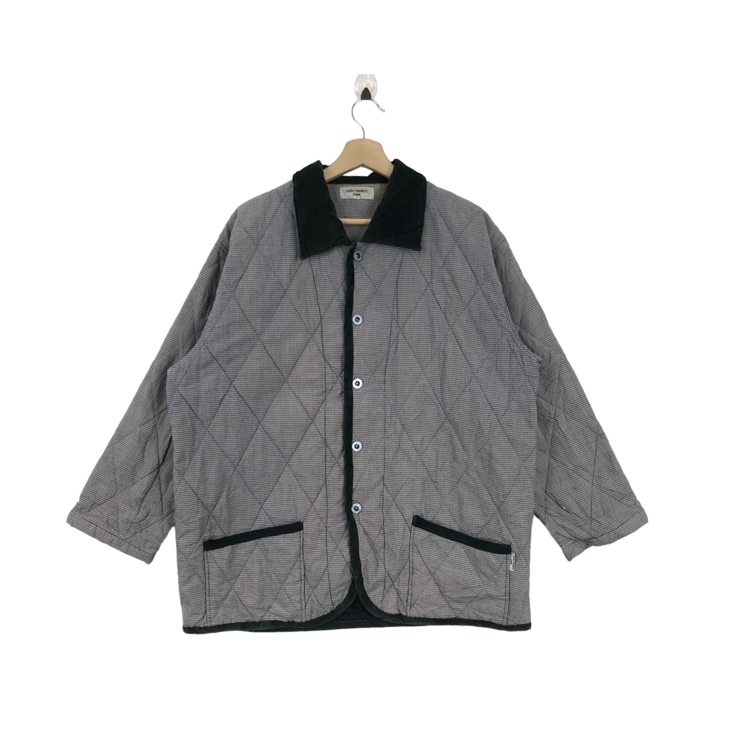 Vintage KANSAI YAMAMOTO Homme Quilted Jacket - Etsy