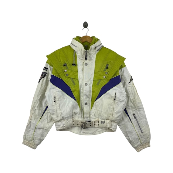 ellesse ITALY 90s スキージャケット ゴールドウィン Vintage 90s Ellesse Goldwin Ski Wear Racing Jacket Hoodie