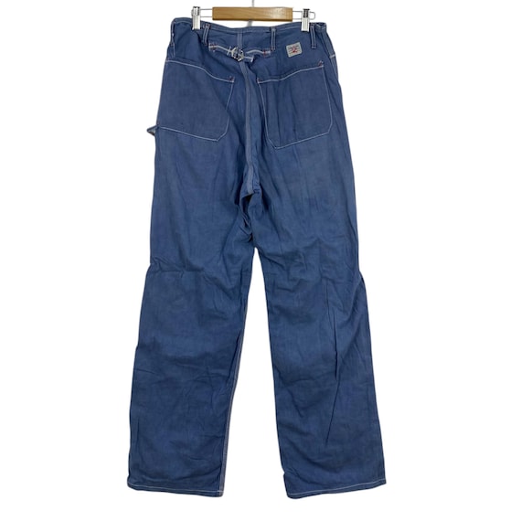 Vintage 45RPM Studio Denim Line Pants Cinch Back Made in Japan