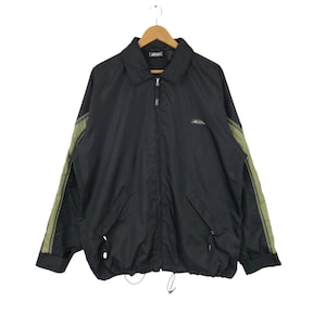 Vintage QUIKSILVER Jacket Nice Design Surfboard Style Full Zipper Vintage Mens Clothing Surfing