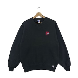 Vintage 90s Russell Athletic Sweatshirt Big Logo Streetwear Vintage Mens Clothing
