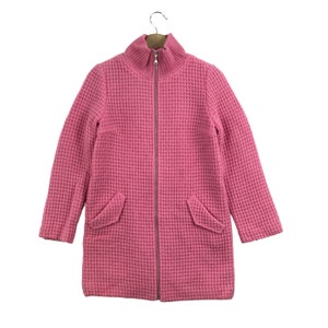Vintage COURREGES Jacket Nice Design Pink Colour