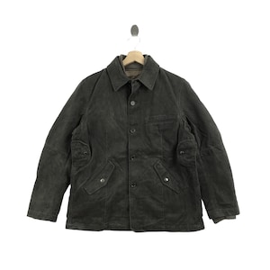 Vintage YOHJI YAMAMOTO A.A.R Khaki Jacket Workers Style Yohji Design Studio
