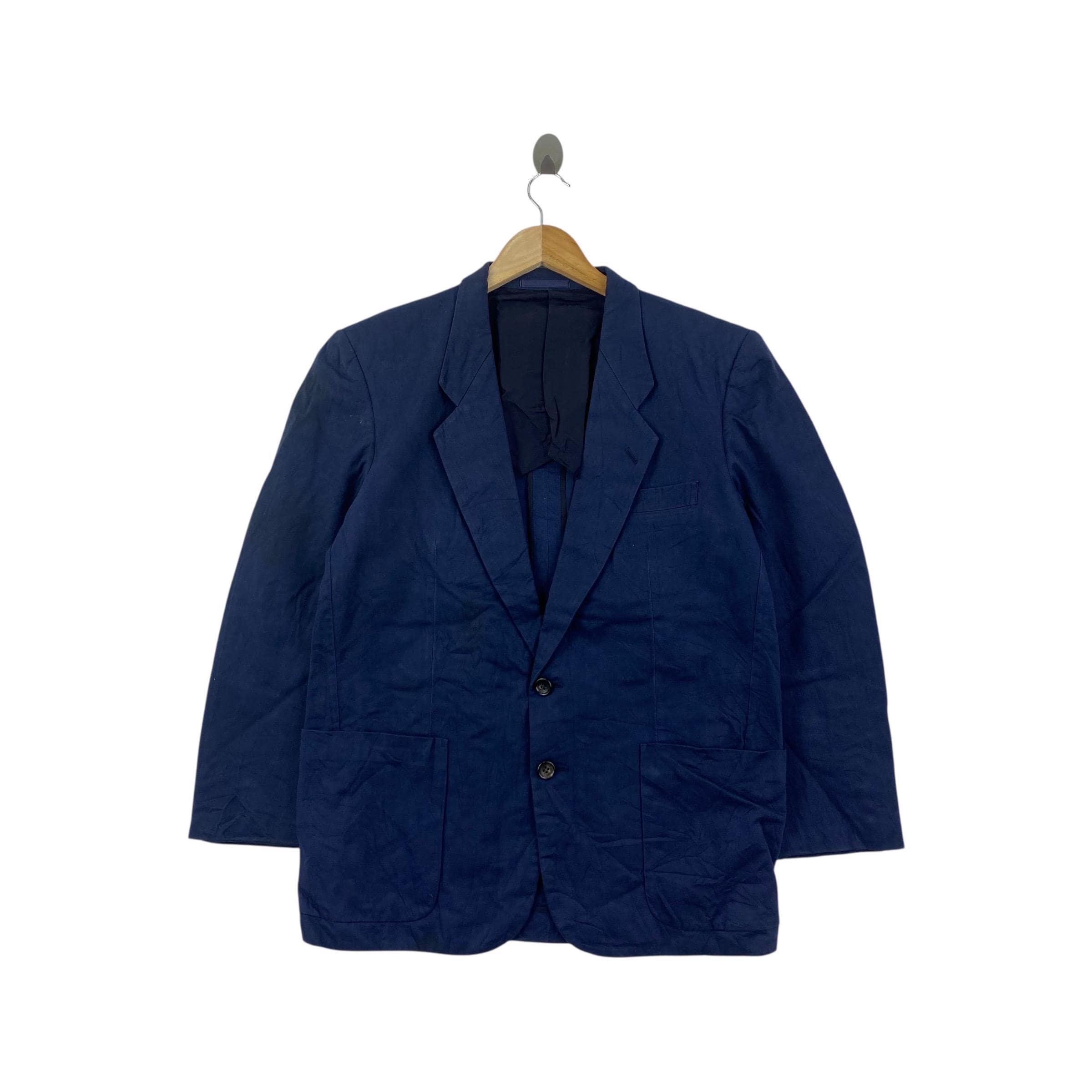 ジャケット・アウター COMME des GARCONS HOMME Linen Jacket COMME DES GARCONS HOMME J002 LINEN SPORT JACKET BLACK