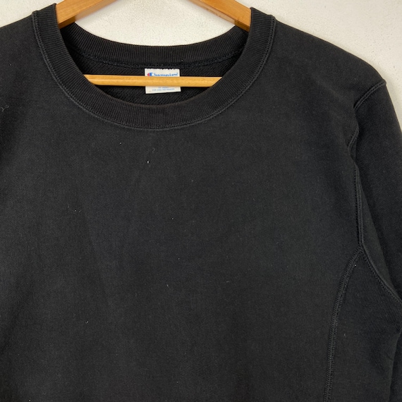 Vintage Champion Reverse Weave Basic Logo Pullove… - image 2