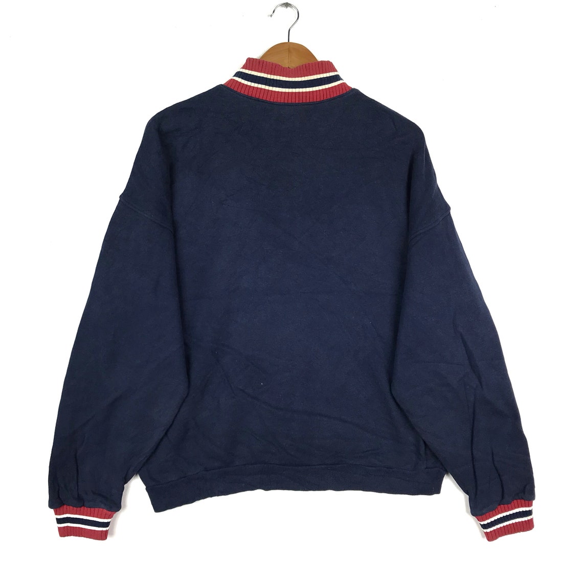 Vintage WILSON USA Sweatshirt Tennis Pullover High Neck Big | Etsy