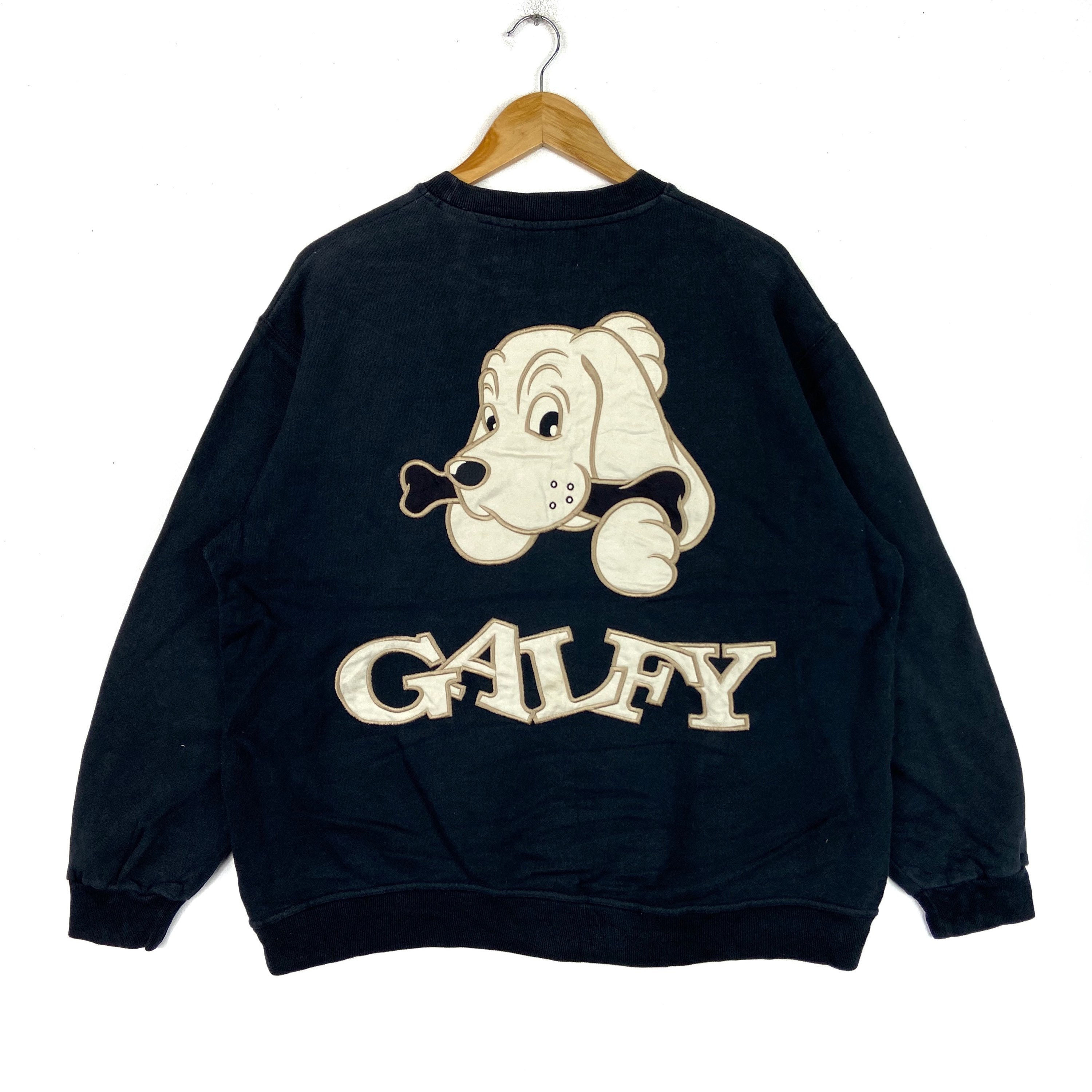 Vintage GALFY by CRUTCH Sweatshirt Big Dog Logo Bestickter Etsy