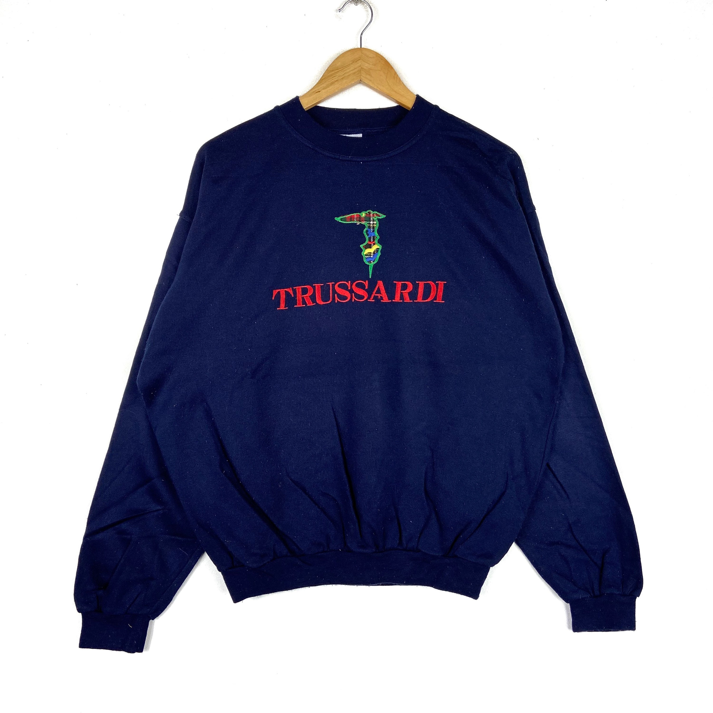 TRUSSARDI 80s ヴィンテージ ハンドペイント アート トラサルディ TRUSSARDI 80s ヴィンテージ ハンドペイント アート トラサルディ