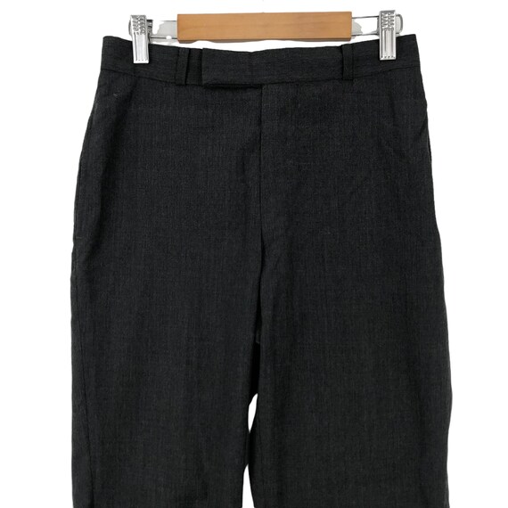 パンツ CABANE de ZUCCa WOOL SLACKS Caband Zucca Cabane de Wool-Blend Wide Pants M Dark Khaki ES
