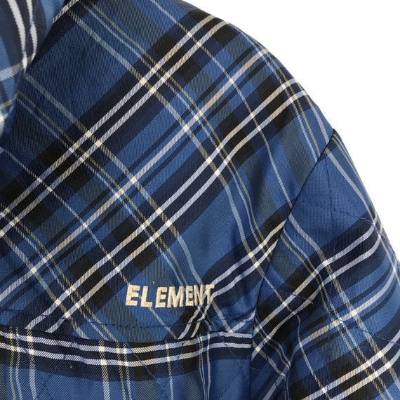 Riversible! ELEMENT Light Jacket Puffer Checkered… - image 3
