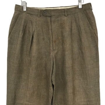Vintage 90s DUNHILL Pants Trousers Wool Made in Italy Former