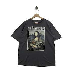 Vintage THE DAVINCI Cod Art Movie T-Shirt
