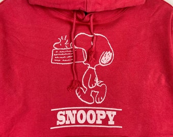 Champion hoodie peanuts sale