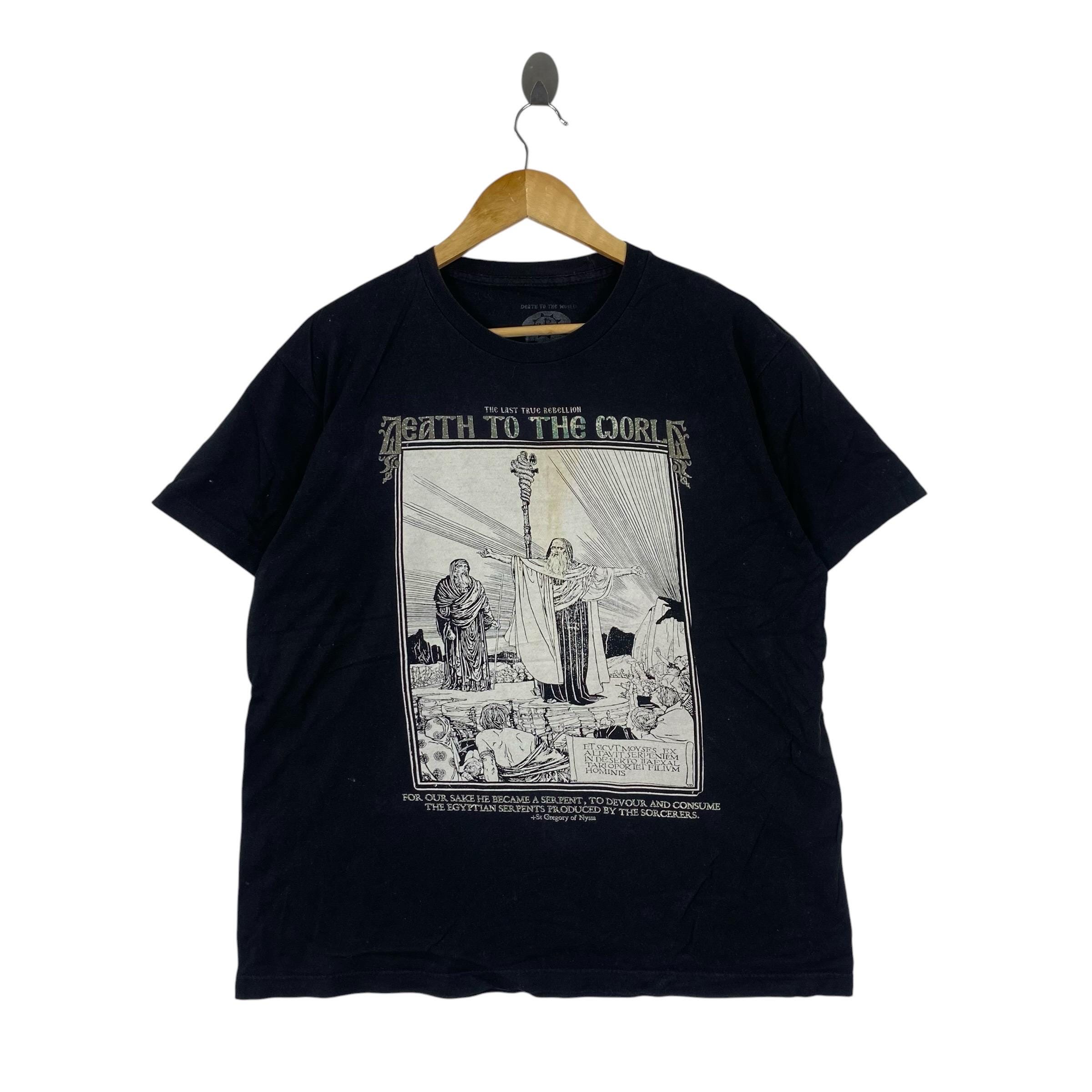 Death to the World Shirt the Last True Rebellion T-shirt Orthodox