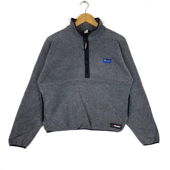 Vintage PENFIELD Fleece Jacket Crop Full Zipper Made in USA Hiphop