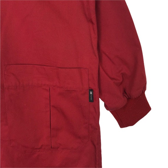 Vintage ISSEY MIYAKE Design Long Jacket Red Colour - image 2