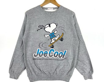 Joe Cool Snoopy Sweatshirt Etsy Joe Cool Snoopy Sweatshirt Etsy