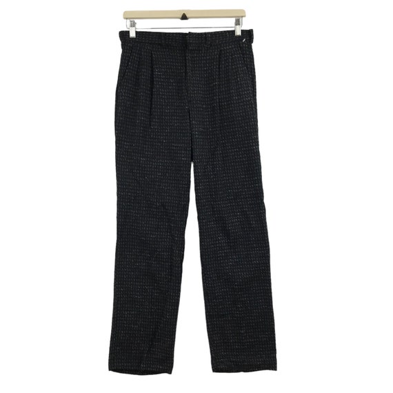 Vintage COTLER Wool Pants Trousers Hand Knit - Gem