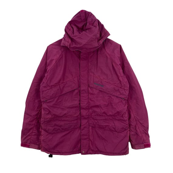 Vintage 90s Montbell Japan Mountain Parka Gore-tex Jacket Purple