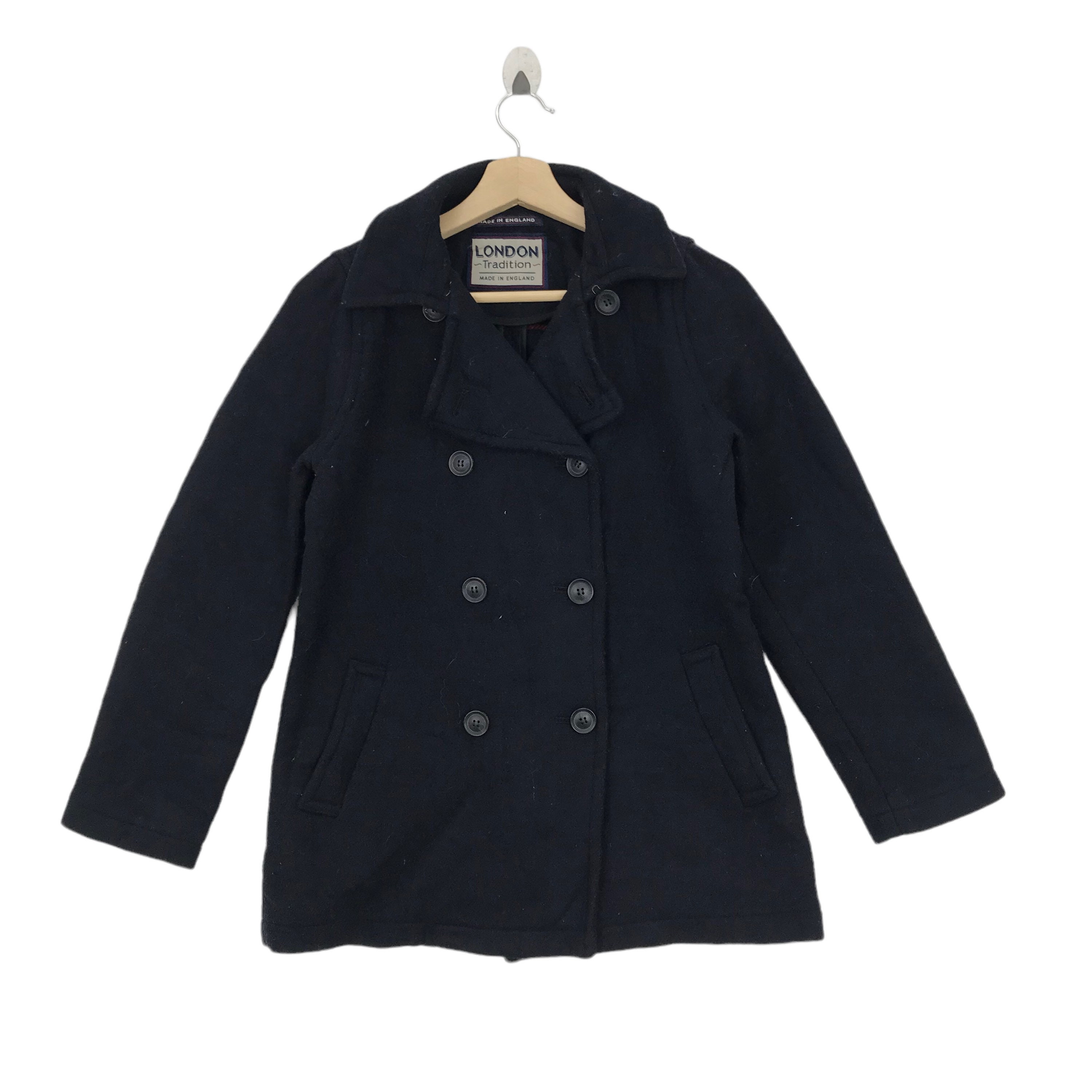 しろLONDON TRADITION DUFFLE COAT Erica Duffle Coat - Pearl Grey | London Tradition