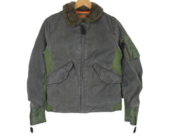 Vintage Avirex USA Flight Jacket No28-A6755 Military Style Fashion Vintage Clothing