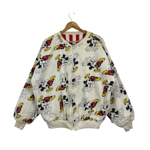 Vintage Reversible Mickey Mouse Jacket - Etsy