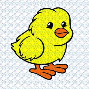 Download/ Spring Cute Easter Chick SVG