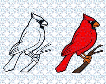 Download/ Spring Cardinal Bird SVG