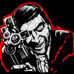Download HHN The Director SVG, Creepy Man