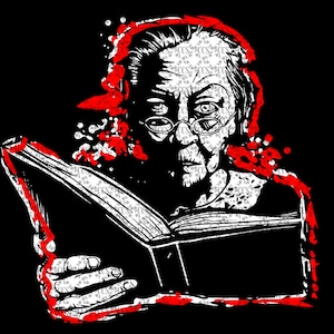 Scarica HHN Storyteller SVG, Old Woman
