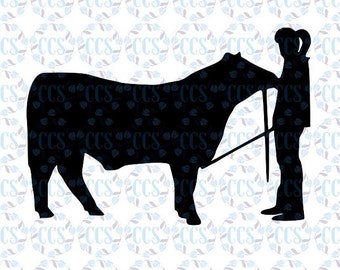 Download Show Cow girl SVG