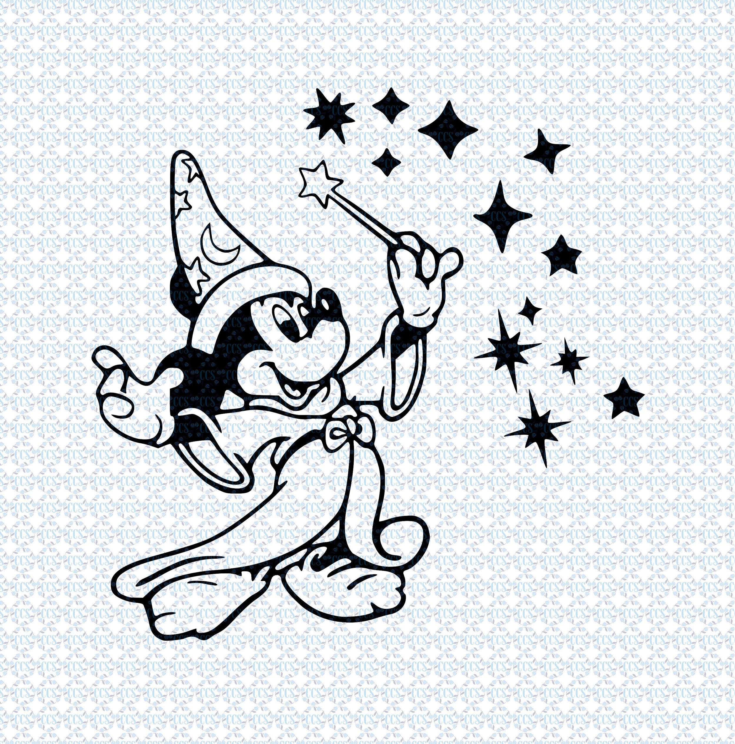 Wizard Mickey SVG wizard-mickey-svg