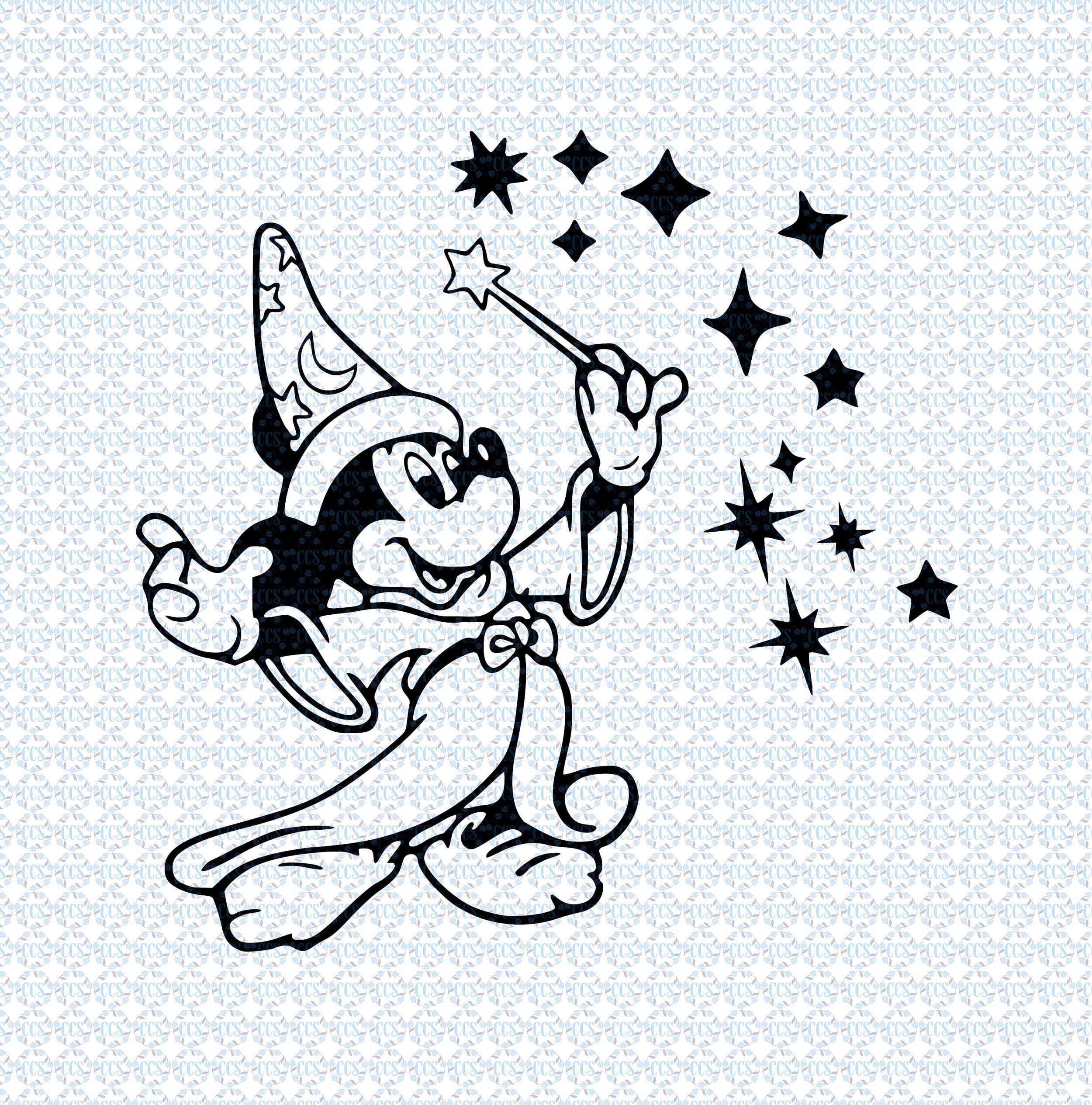 Download/ Sorcerer Mickey SVG