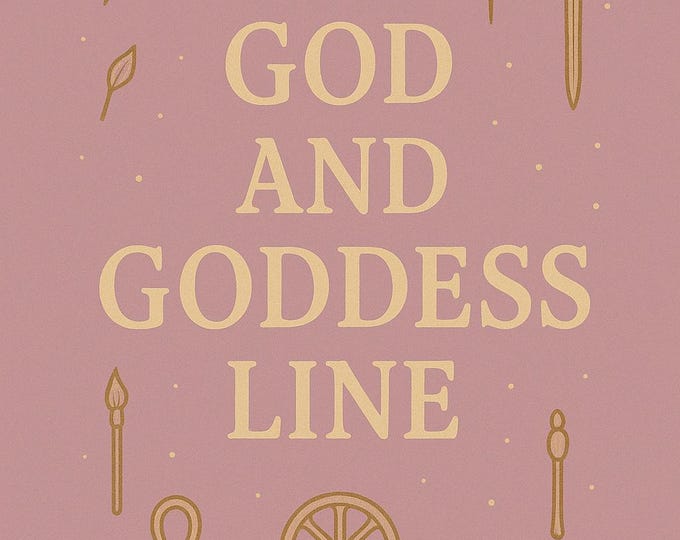 Goddess and God Candles - Hand-Poured, Soy Wax Candles with Herbs & Crystals