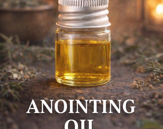 Anointing Oil 0.5 ml Vial | Ritual Oil, Spell Oil, Altar Oil | Intention, Zodiac, God & Goddess, Underworld Oils